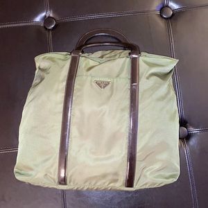 Prada Small Nylon Tote Bag